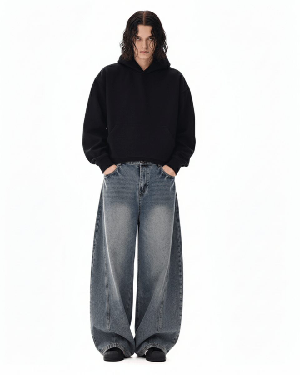 Oversize Street Volume Jeans  na2265