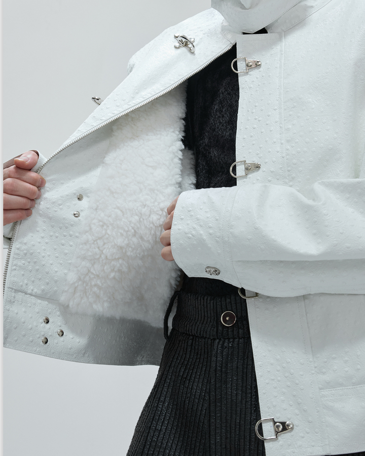 [ArguE CulturE] Dark Gate Metal Leather na2275