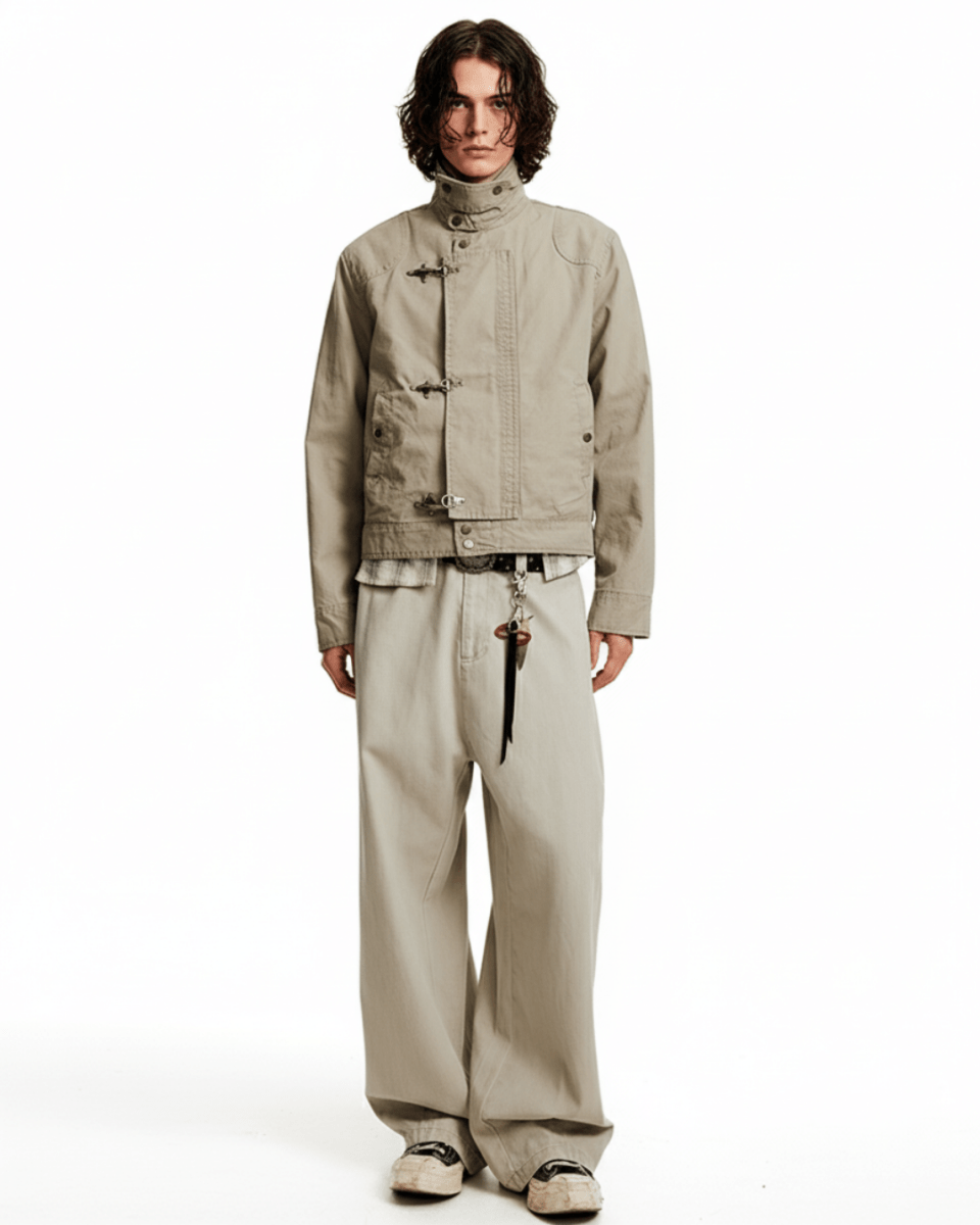 Asymmetry Tactical Toggle Jacket na2261