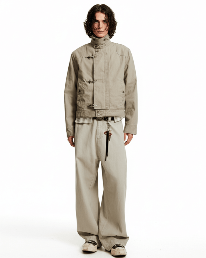 Asymmetry Tactical Toggle Jacket na2261