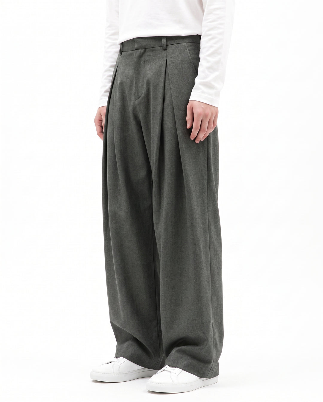 Pleated Wide Pants na2983