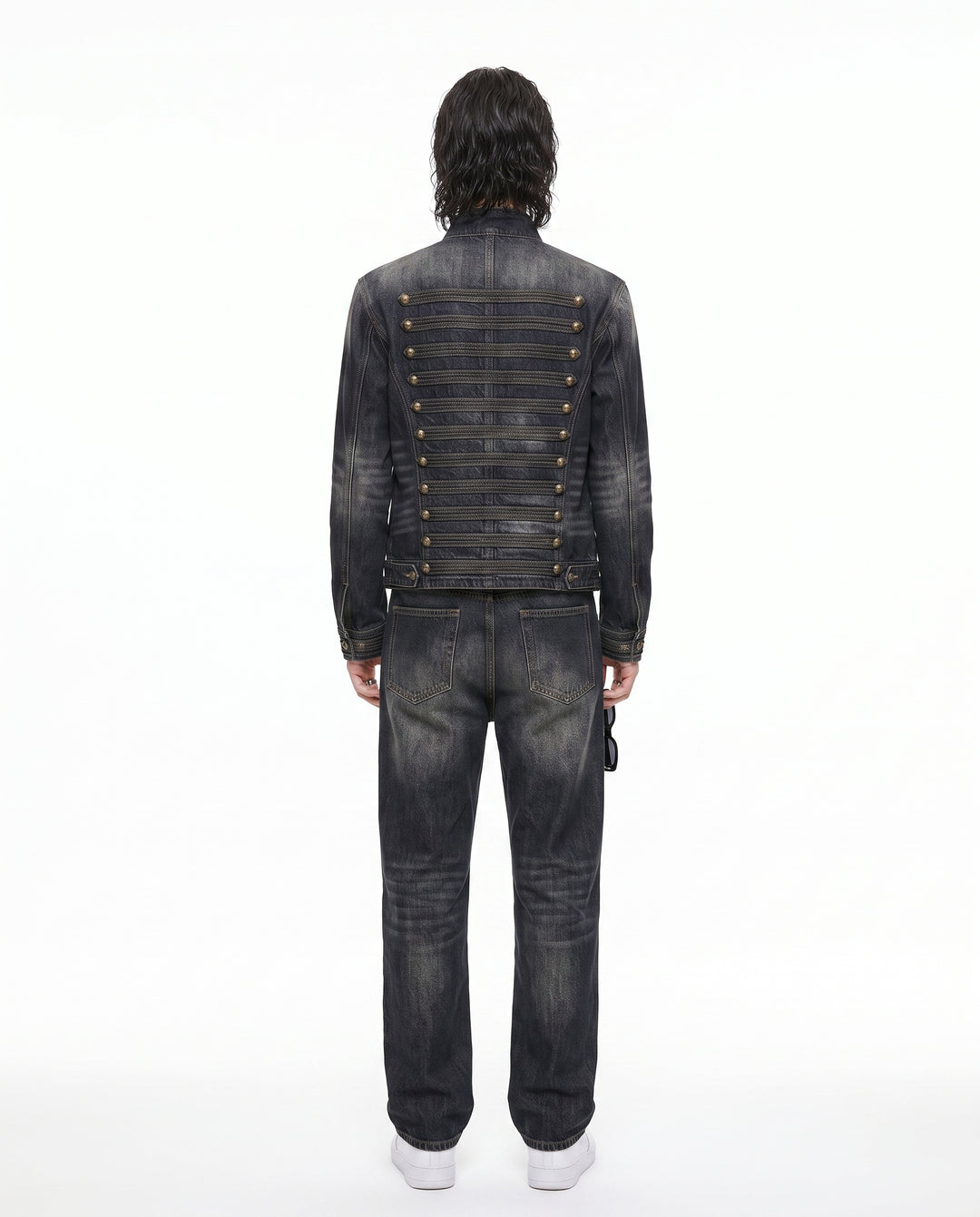 Military Denim Jacket na3101