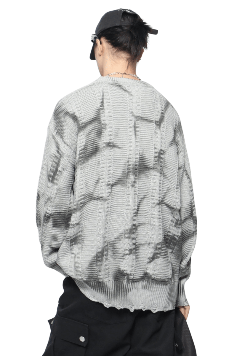 Vintage Wash Knit Pullover  na2445