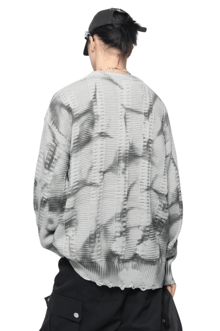 Vintage Wash Knit Pullover  na2445