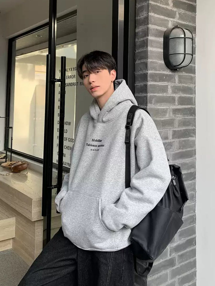 [ONELYC1NS]letters hooded na1700