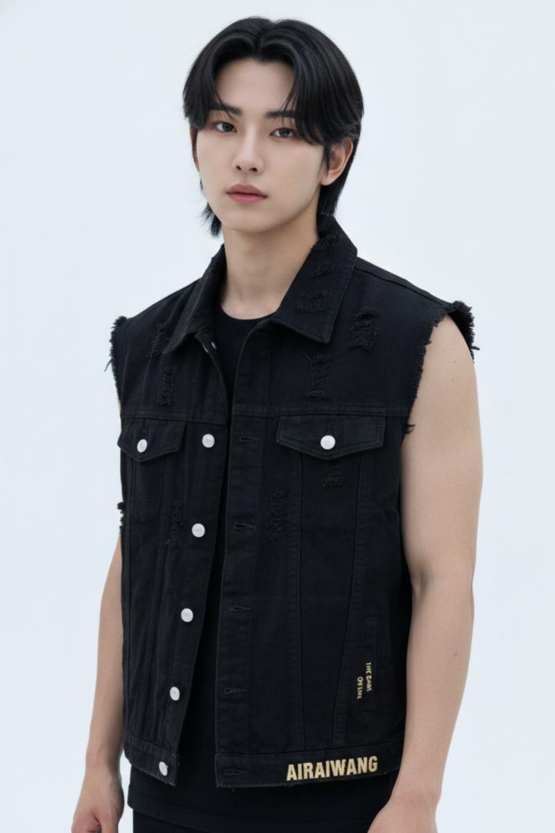 Denim Vest  na2618