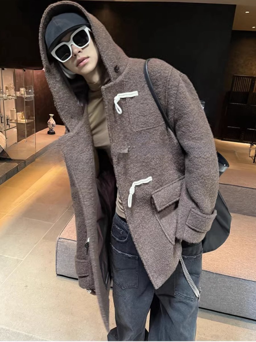 [ESC MAN STUDIO] wool coat na1623