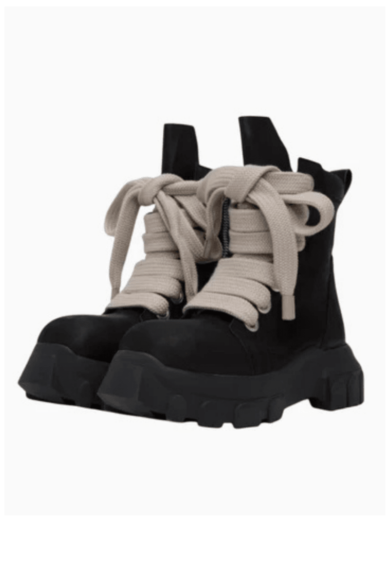 British style zipper suede shoes na890 