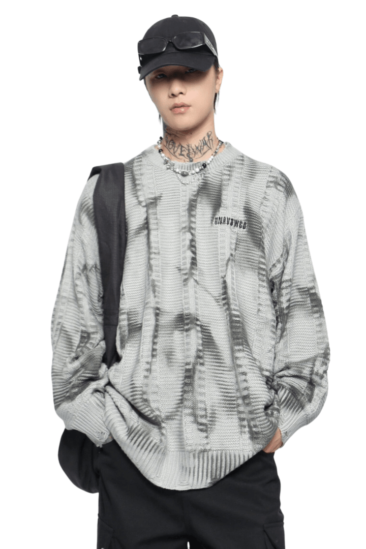 Vintage Wash Knit Pullover  na2445