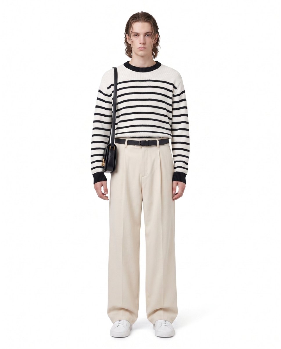 Corduroy Wide Pants na2986