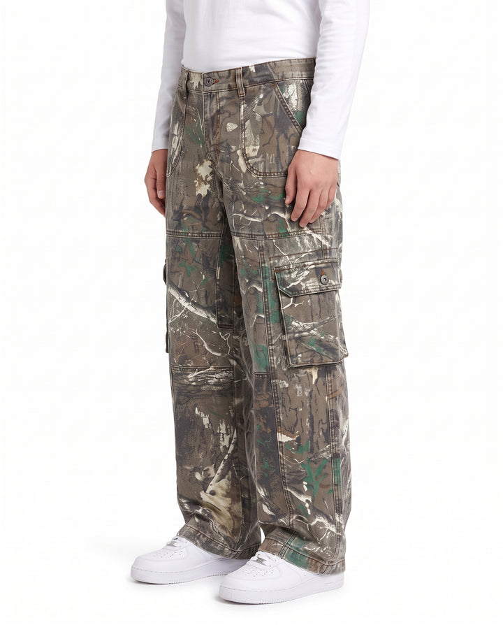 Foldover Wide Jeans na2991