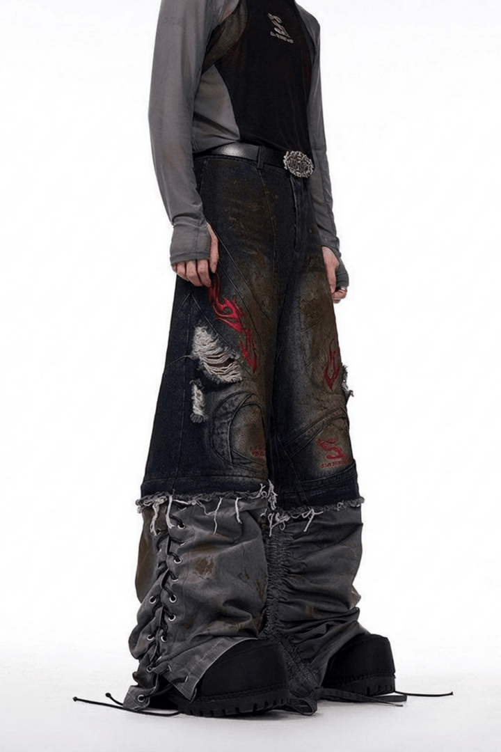 Obsidian Flame Denim  na2372