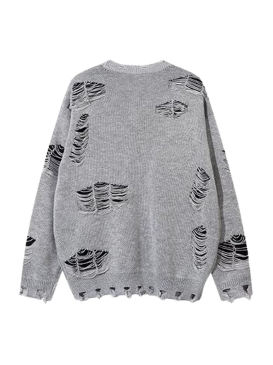 【Mz】cut holes design knit  na1548