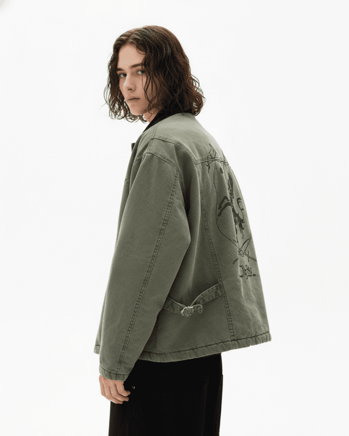 Utility Hook Work Jacket  na2314