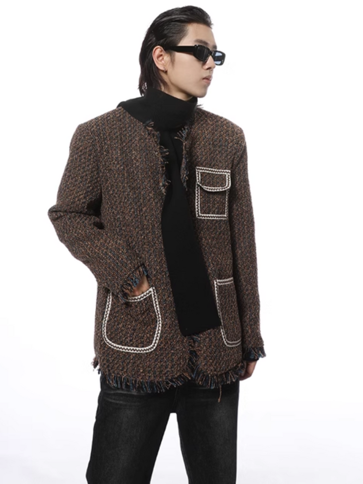 【FUTUREBOY】Tweed Jacket  na1706