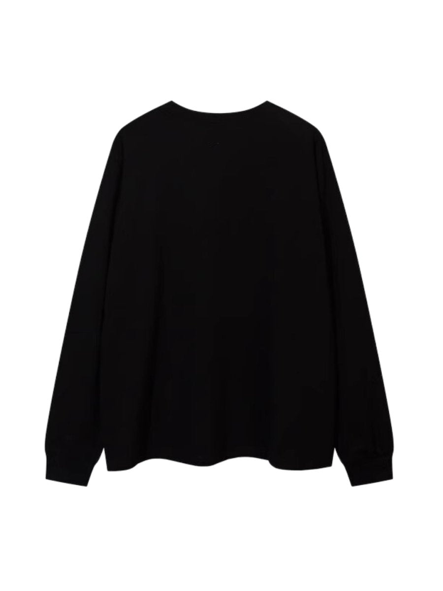 【Mz】washed butterfly long-sleeved T-shirt na1475