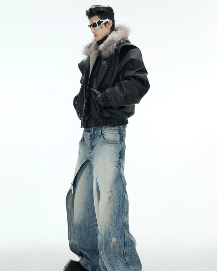 [ArguE CulturE] Shadow Glacier Fur Bomber na2257