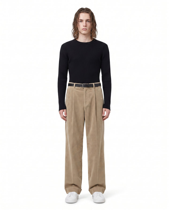 Corduroy Wide Pants na2986