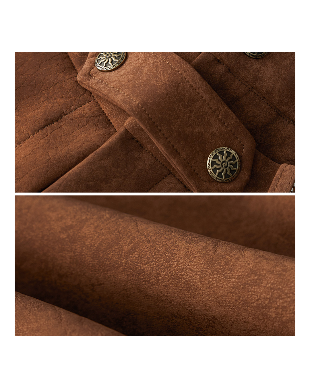 [ArguE CulturE] Brown Suede Buggy Pants na2286