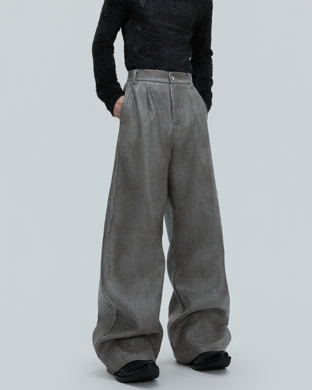 [ArguE CulturE] Shadow Sheen Wide Trousers na2269