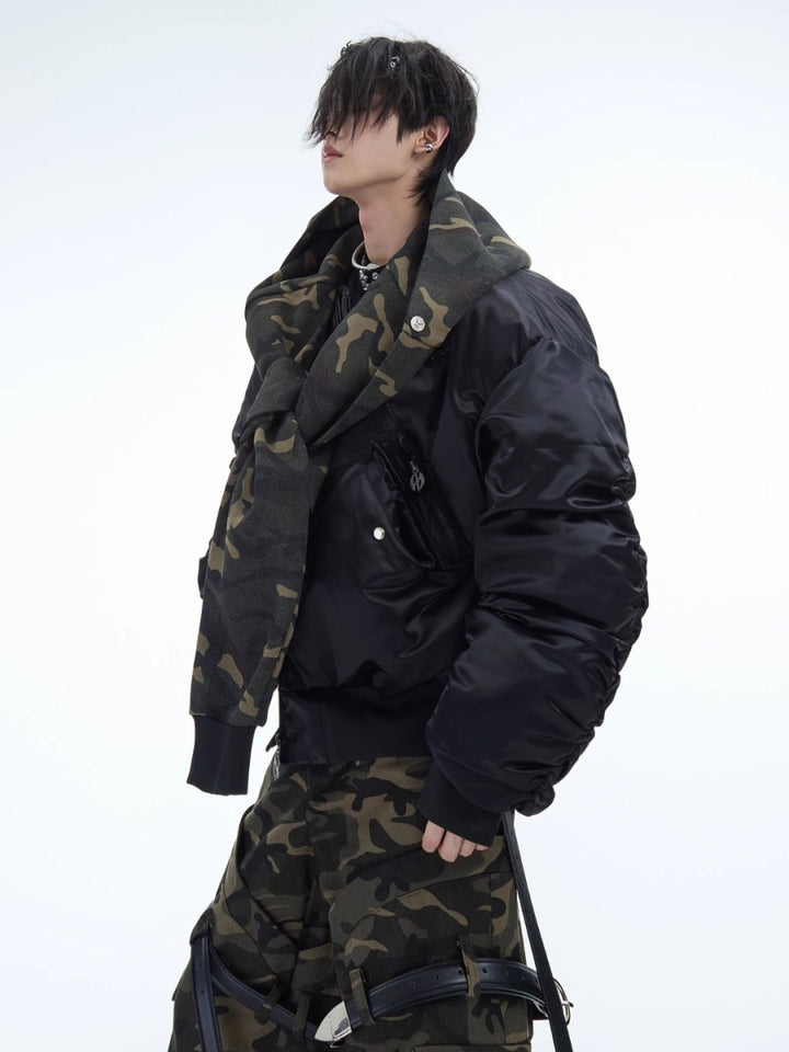 [CultureE] Camouflage Cotton Jacket na1732