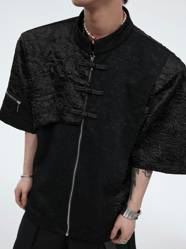 【CulturE】Chinese design loose T-shirt na1301