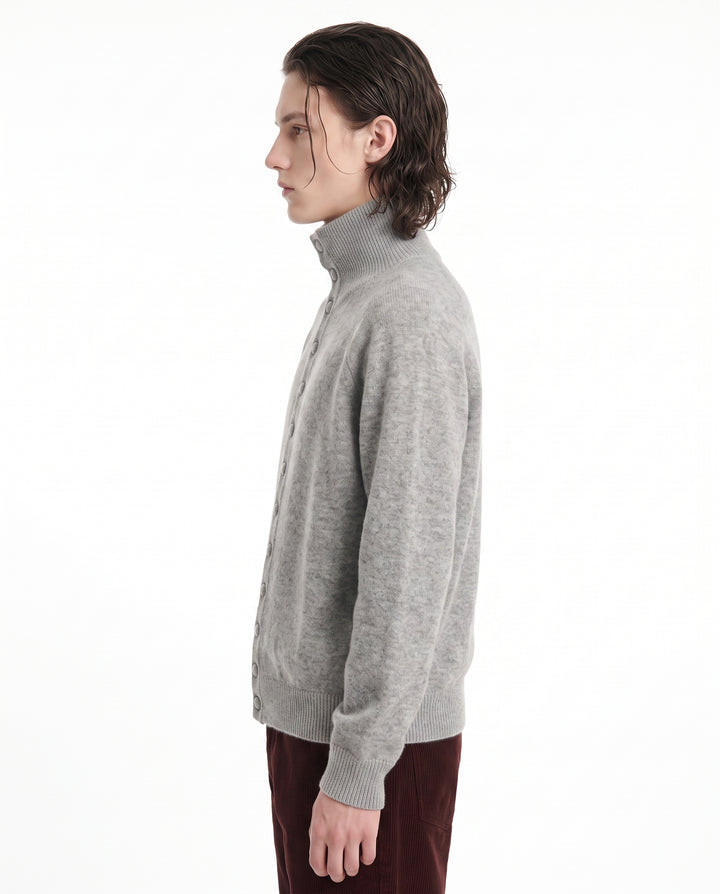 High Neck Cardigan na2987