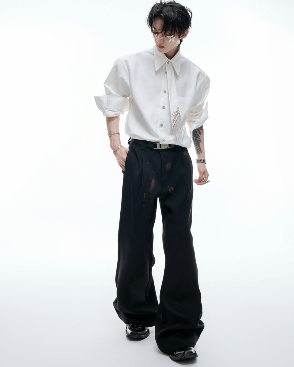 【ArguE CulturE】niche tie design shirt na2171