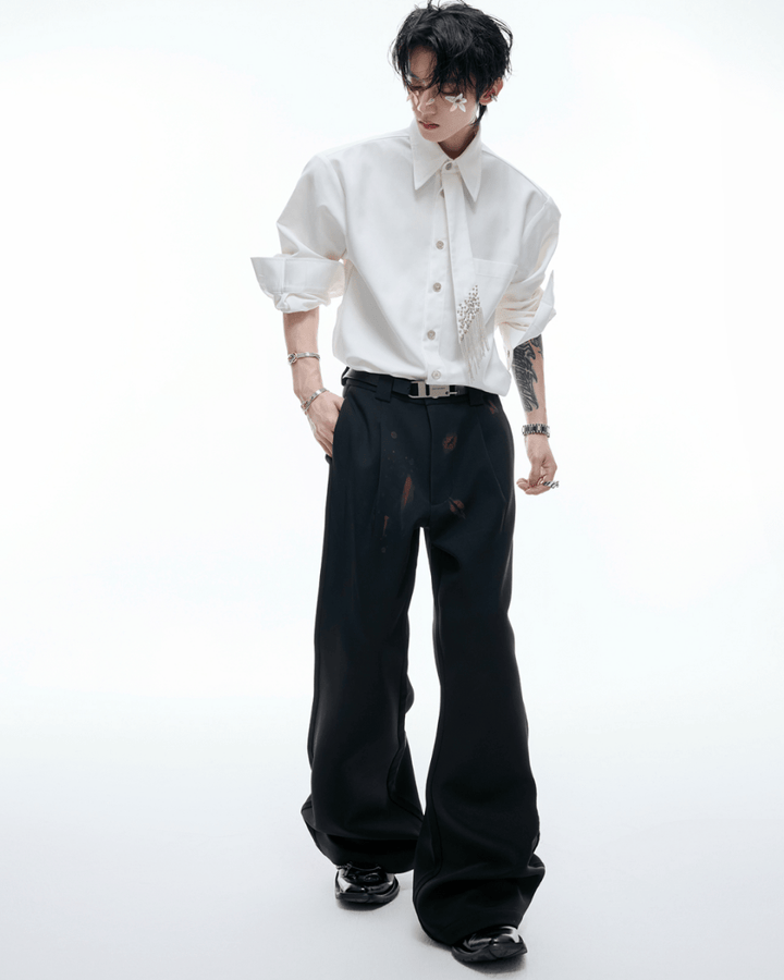 【ArguE CulturE】niche tie design shirt na2171