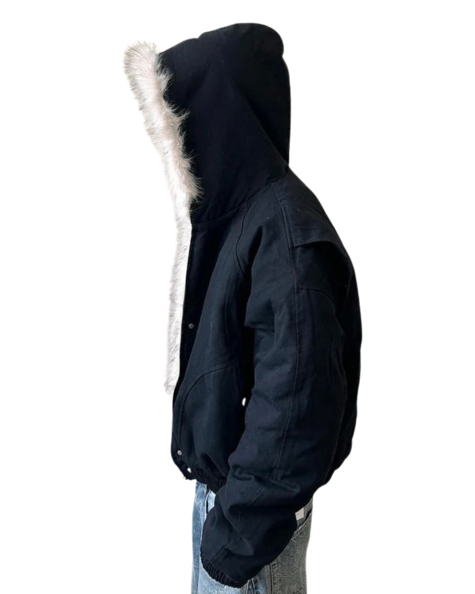 Faux Fur Hybrid Blouson na2234