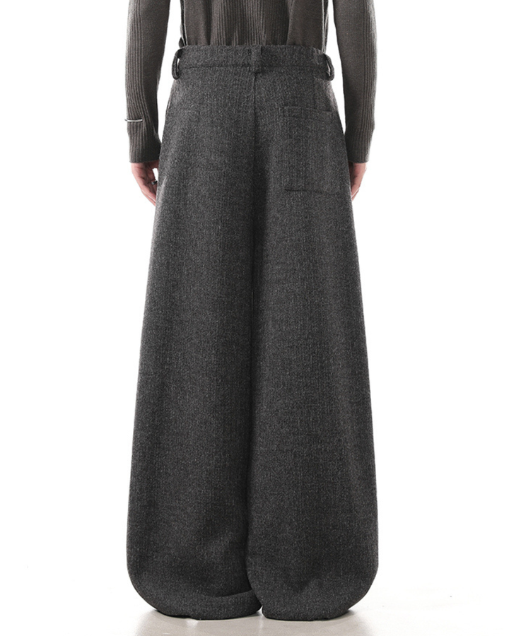 [BLANKIN] Muted Volume Wide Slacks na2284