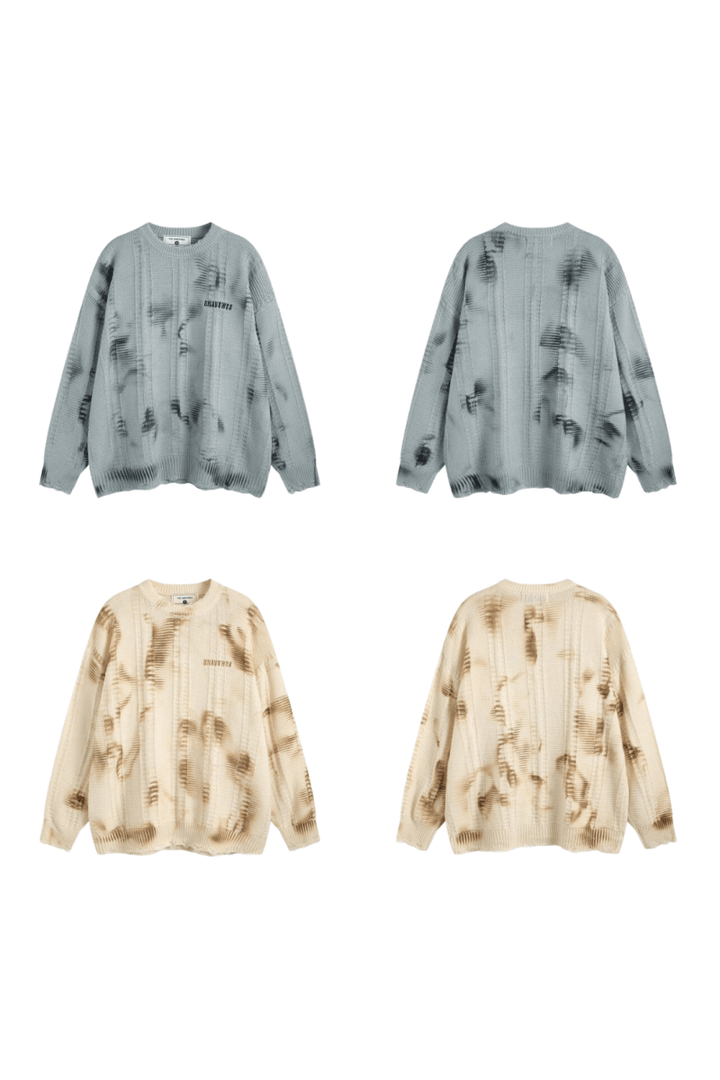 Vintage Wash Knit Pullover  na2445