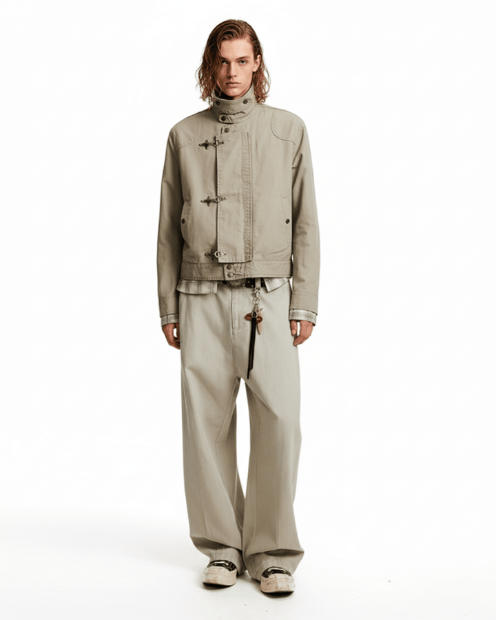 Asymmetry Tactical Toggle Jacket na2261