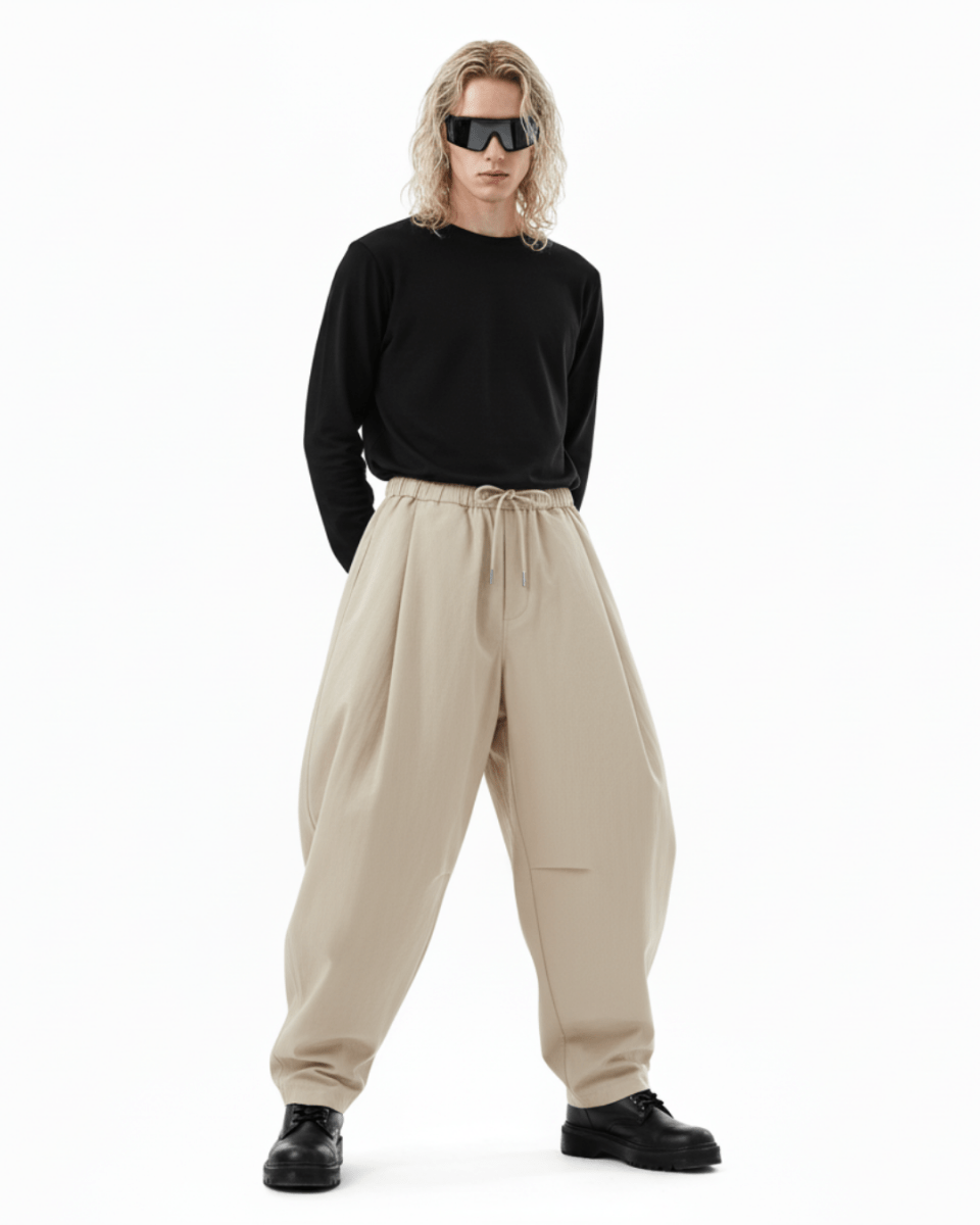 [Nanostudio] Oversized Volume Pants na2198