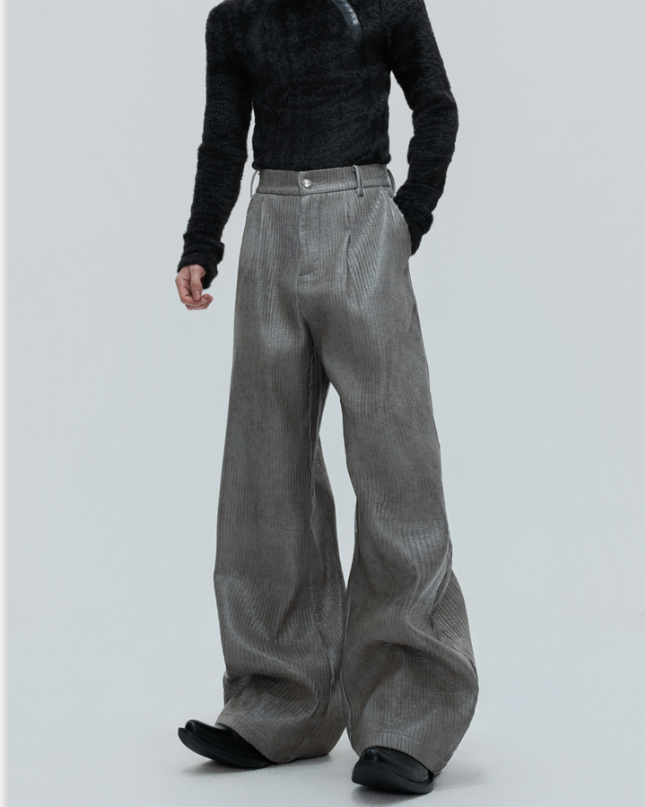 [ArguE CulturE] Shadow Sheen Wide Trousers na2269