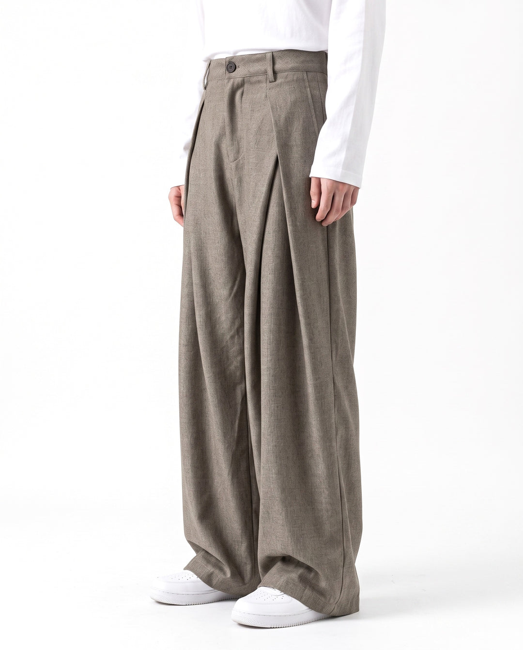 Pleated Wide Pants na2983