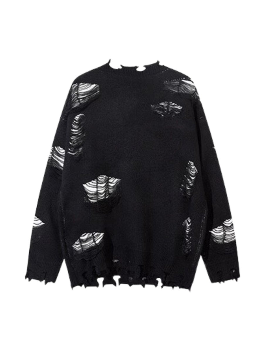 【Mz】cut holes design knit  na1548