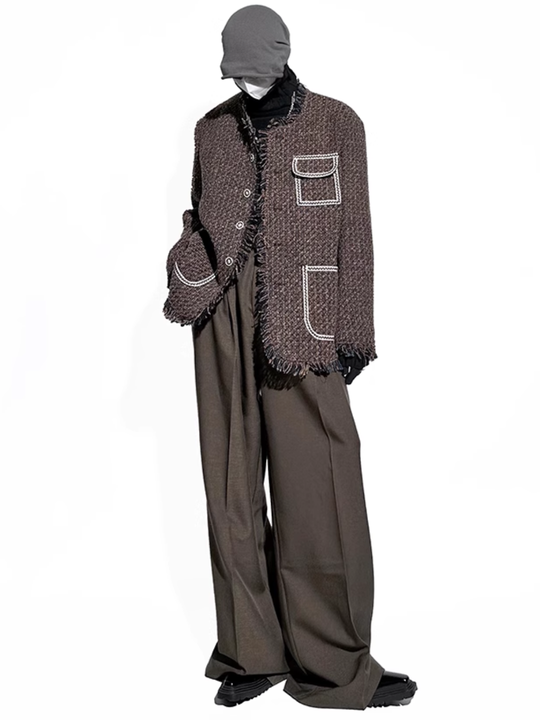 【FUTUREBOY】Tweed Jacket  na1706