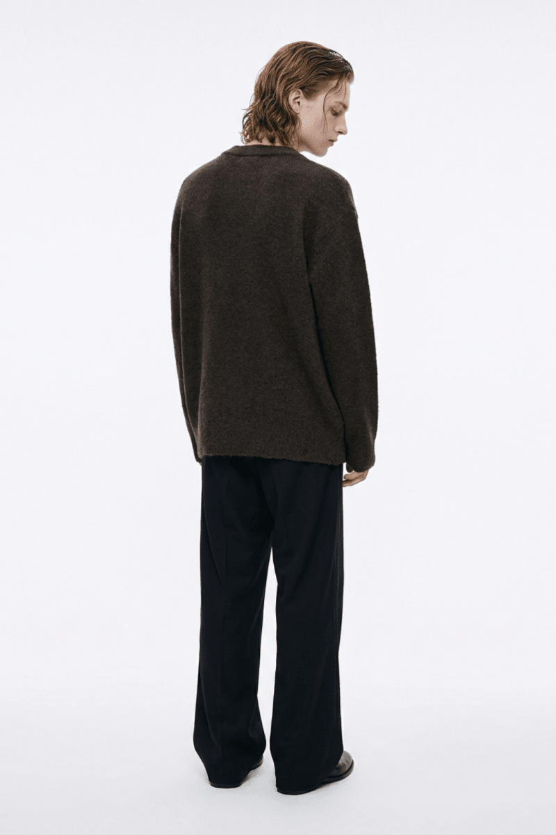 Soft Wool Button Cardigan na2362