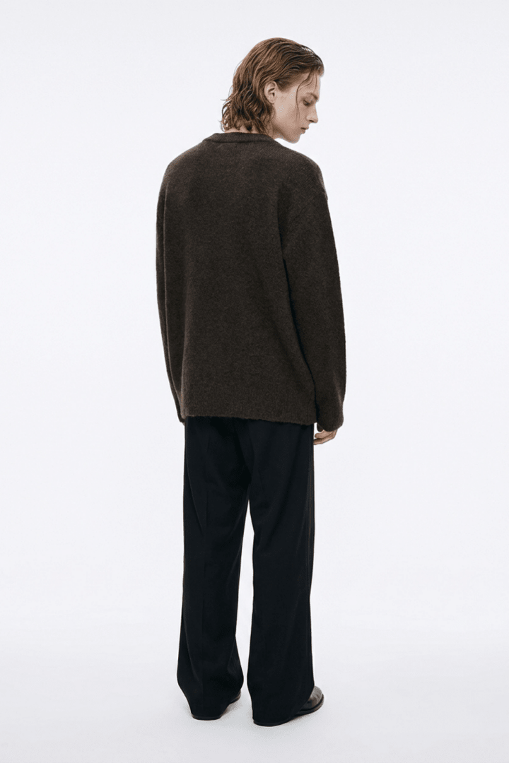 Soft Wool Button Cardigan na2362