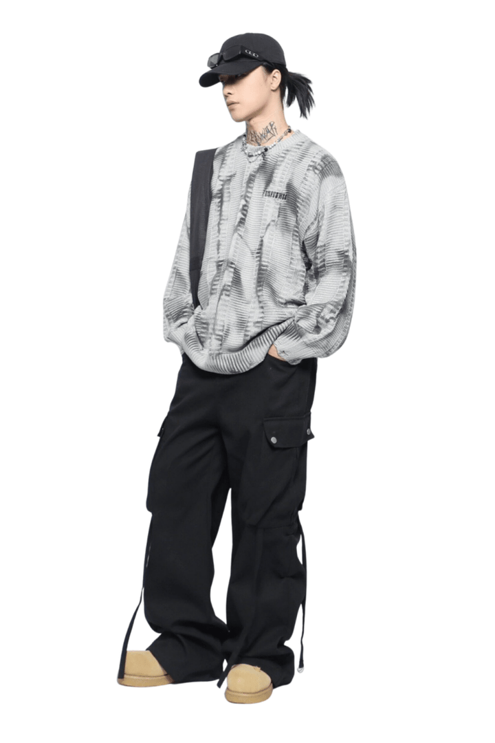 Vintage Wash Knit Pullover  na2445