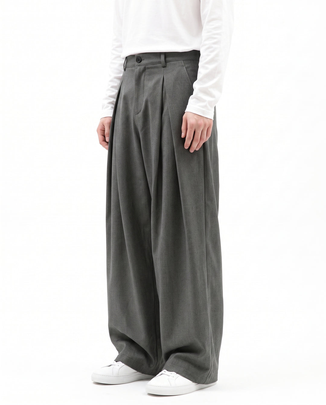 Pleated Wide Pants na2983