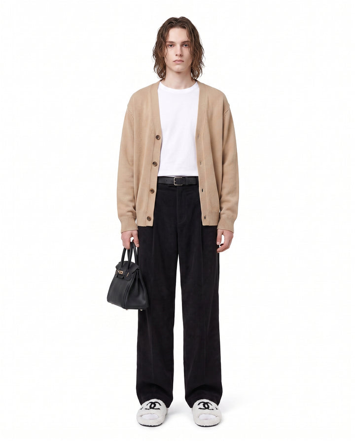 Corduroy Wide Pants na2986