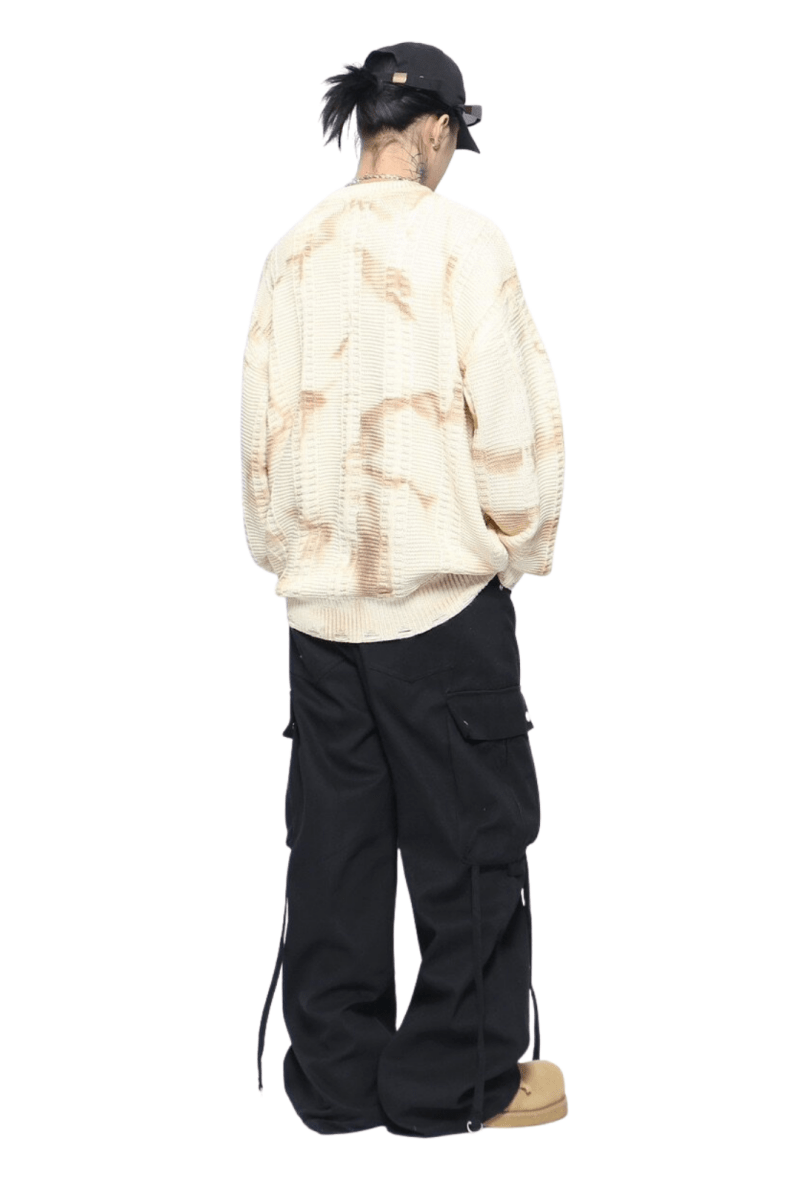 Vintage Wash Knit Pullover  na2445