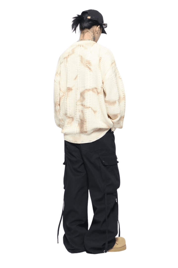 Vintage Wash Knit Pullover  na2445