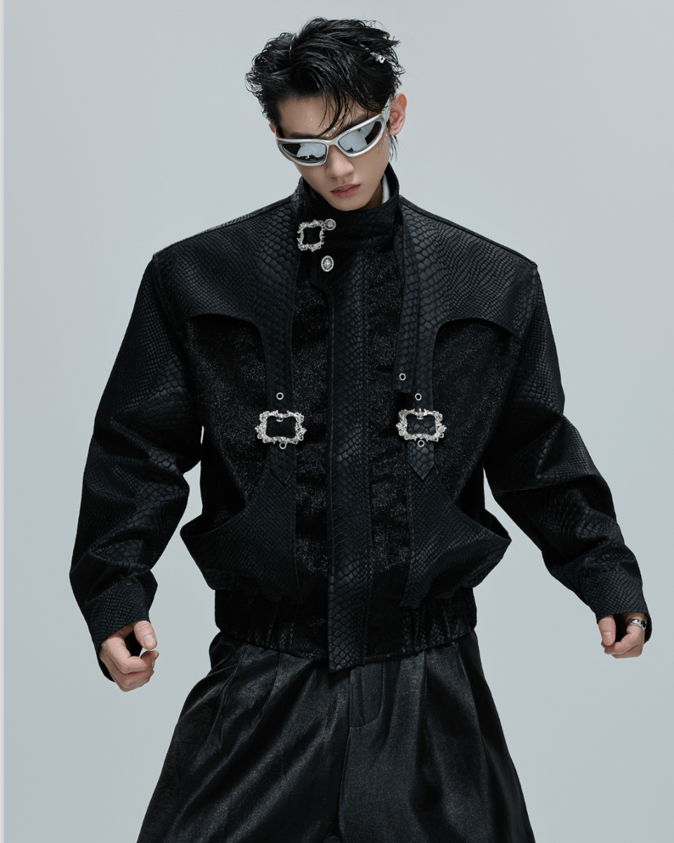 [ArguE CulturE] Crimson Royale Croc Jacket 2259