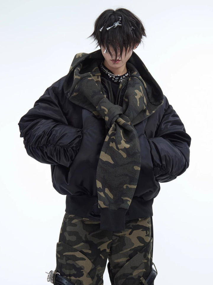 [CultureE] Camouflage Cotton Jacket na1732