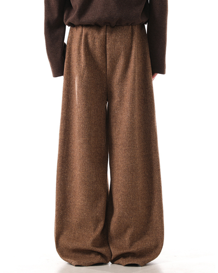 [BLANKIN] Crafted Volume Wide Slacks na2280