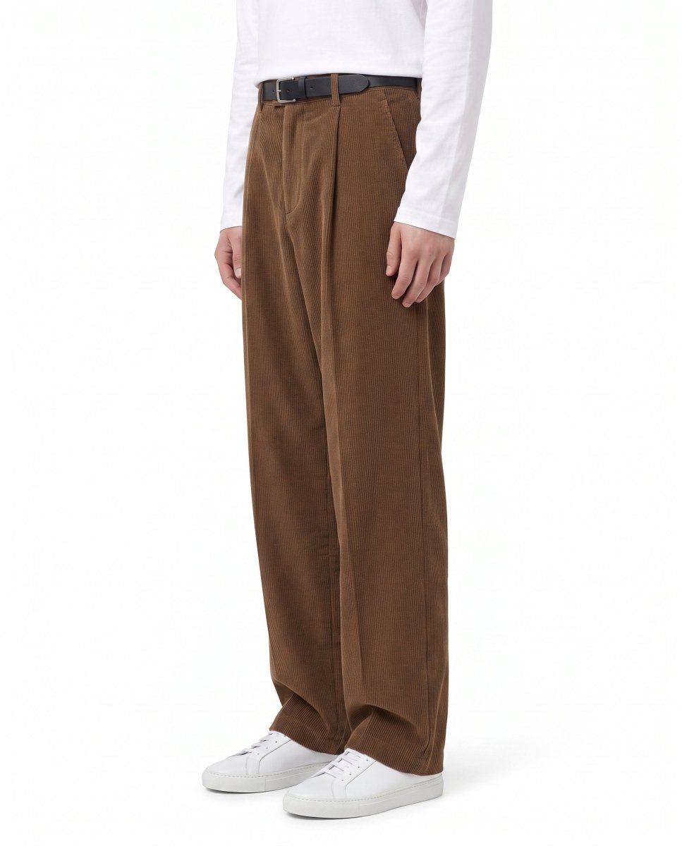 Corduroy Wide Pants na2986