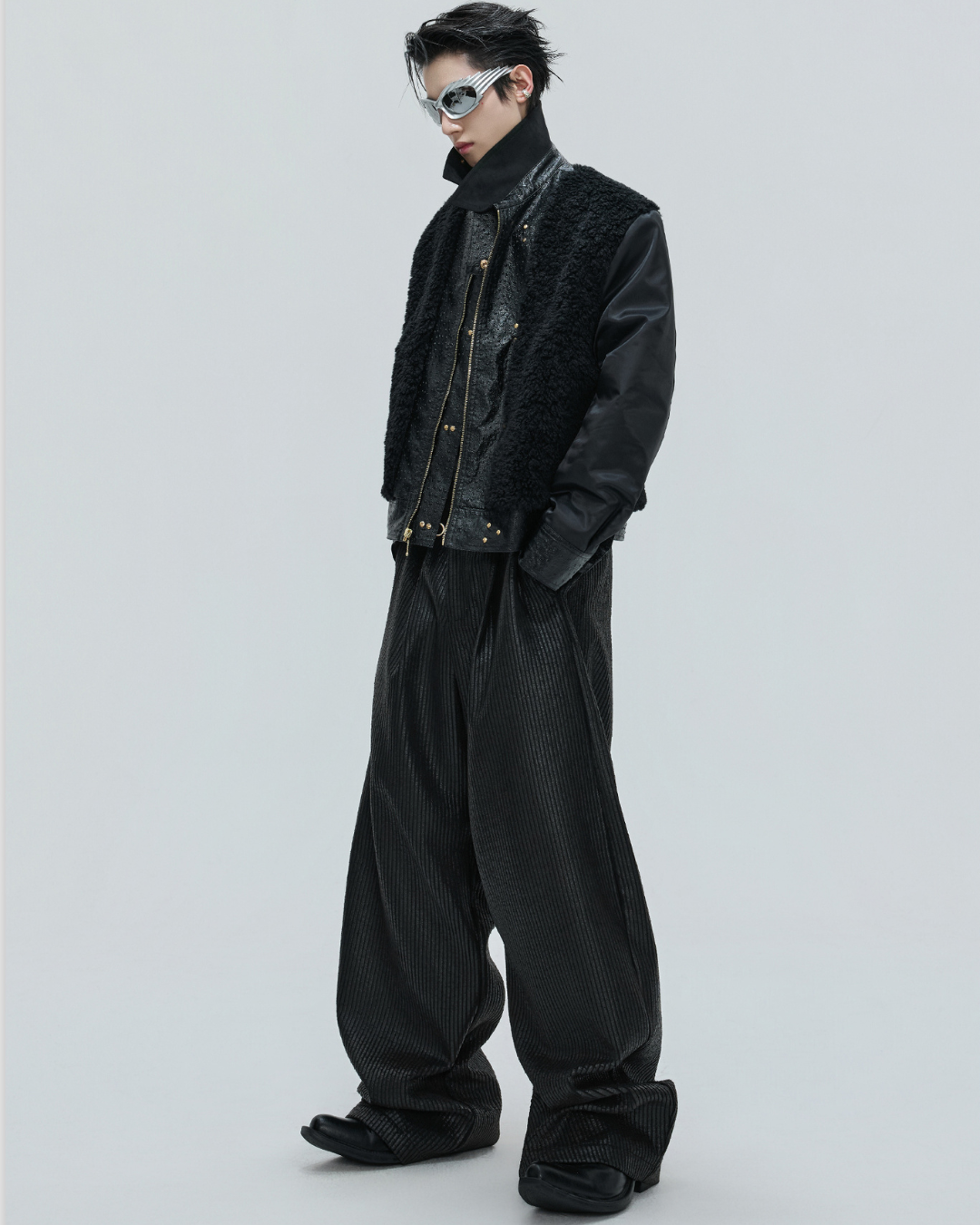 [ArguE CulturE] Dark Gate Metal Leather na2275